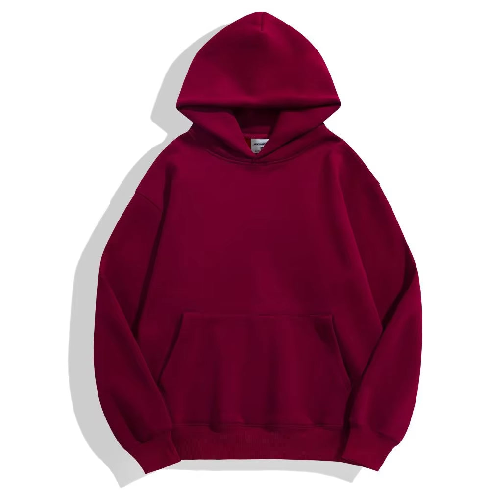 High Quality 500 GSM Oversized Pullover Hoodie Drop Shoulder Design with High Weight Puff Print Men'S Premium Quality